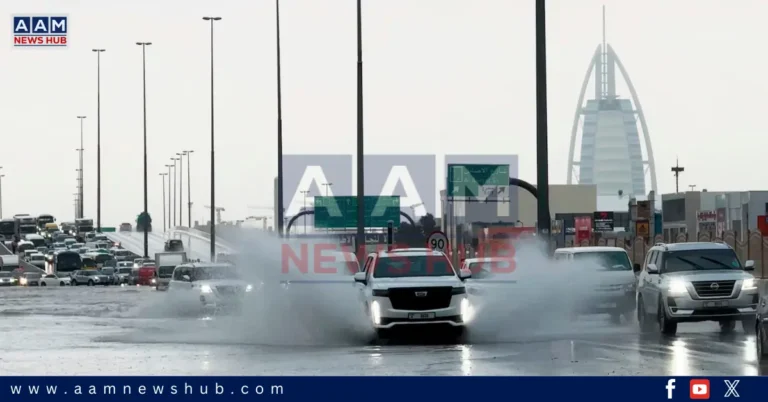 Torrential rain in the Gulf states